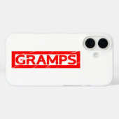 Gramps-Briefmarke Case-Mate iPhone Hülle (Rückseite (Horizontal))