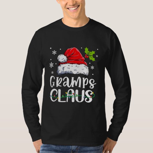 Gramps Claus Shirt Christmas Pajama Family (Vorderseite)