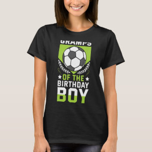 Gramps des Geburtstags Boy Soccer Bday Team T-Shirt
