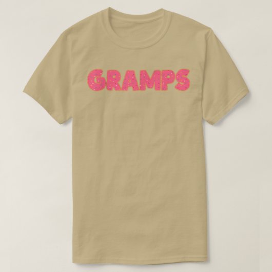 Gramps Donut Großvater Doughnut Lover Party T-Shirt (Design vorne)