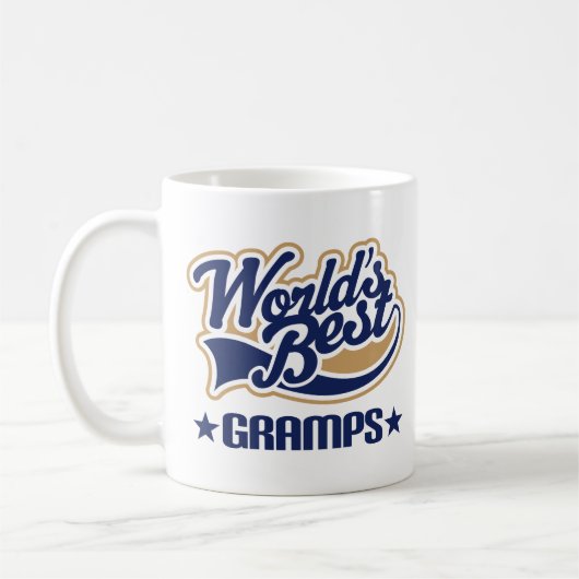 Gramps Geschenk Kaffeetasse (Links)