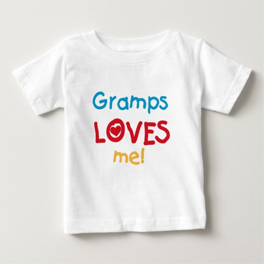Gramps Lieben ich T - Shirts und Geschenke (Vorderseite)