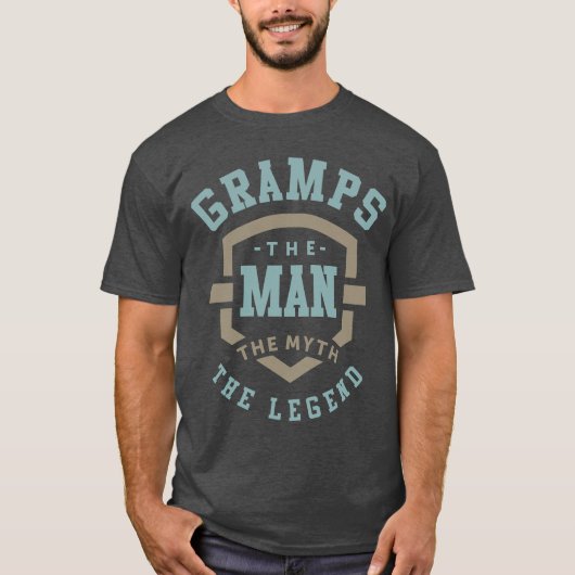 Gramps The Legend T-Shirt (Vorderseite)