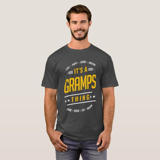 Gramps Things T - Shirt Geschenke (Vorne ganz)
