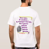 GRAMPS'l getcha CLPEX.com-Website-T - Shirt 2005 (Rückseite)
