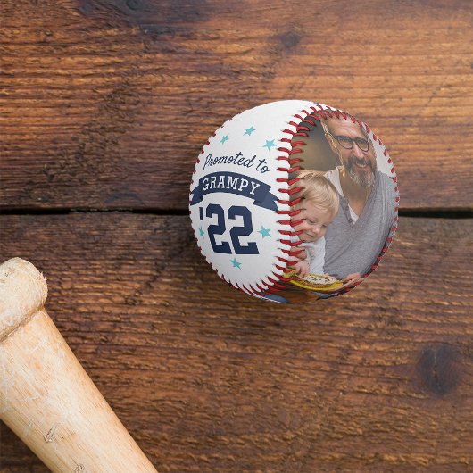 Grampy befördert | Neues Großvater-Foto Baseball