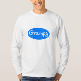 Grampy Blue White T-Shirt