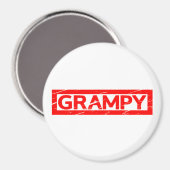 Grampy-Briefmarke Magnet (Vorderseite/Rückseite)