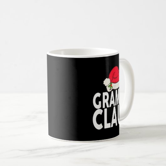 Grampy Claus Christmas Family Group Matching Pajam Kaffeetasse (VorderseiteRechts)