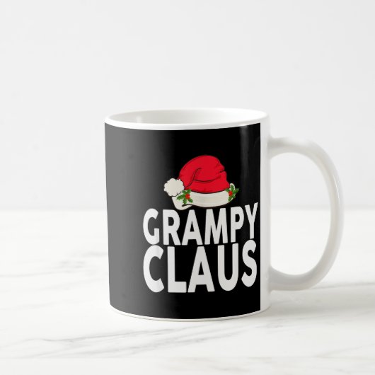 Grampy Claus Christmas Family Group Matching Pajam Kaffeetasse (Rechts)
