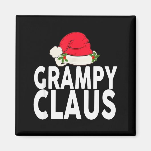 Grampy Claus Christmas Family Group Matching Pajam Magnet (Vorne)