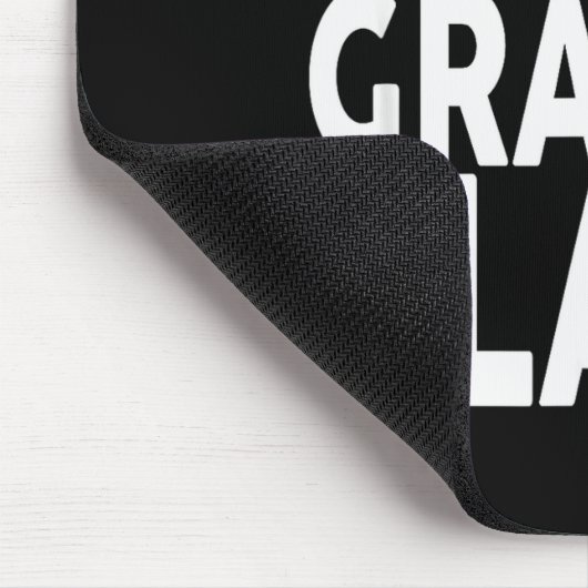 Grampy Claus Christmas Family Group Matching Pajam Mousepad (Ecke)