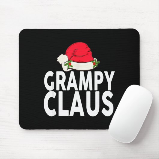 Grampy Claus Christmas Family Group Matching Pajam Mousepad (Mit Mouse)