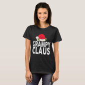 Grampy Claus Christmas Family Group Matching Pajam T-Shirt (Vorne ganz)