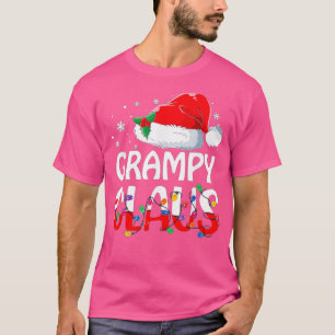 Grampy Claus Matching Familie Weihnachten Pajamas T-Shirt