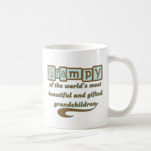 Grampy der begabten Enkelkinder Kaffeetasse (Rechts)