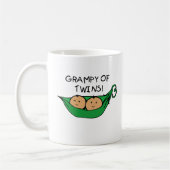 Grampy der Zwillings-Hülse Kaffeetasse (Links)