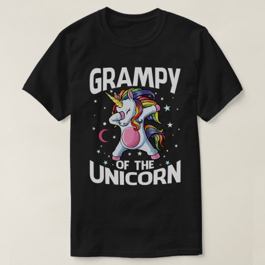 GRAMPY des Einhorns T-Shirt (Design vorne)