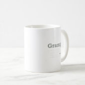 Grampy Design_ Funny Definition Kaffeetasse (VorderseiteRechts)