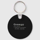 Grampy Design_ Funny Definition Schlüsselanhänger (Vorderseite)