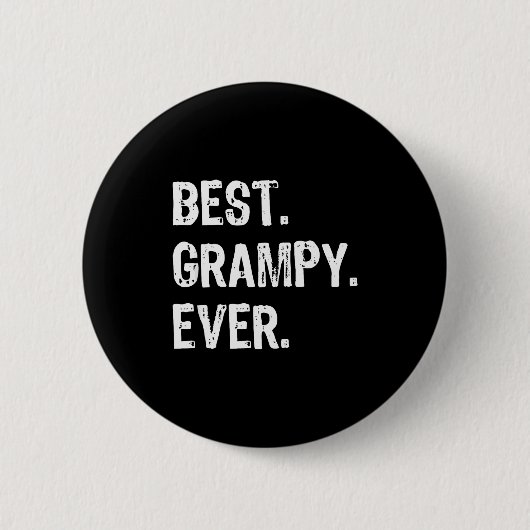 Grampy Ever Funny Cool  Button (Vorderseite)
