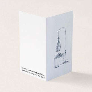 Grampy Lampe und eine Kiste voller Liebe.