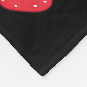 Grampy Of The Berry First Birthday Girl Strawberry Fleecedecke (Ecke)