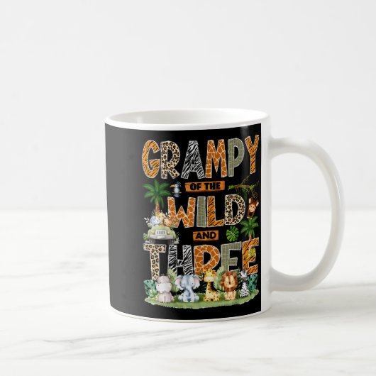 Grampy Of The Wild & Three Zoo 3rd Birthday Sa Kaffeetasse (Rechts)