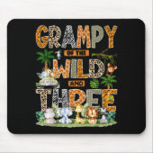 Grampy Of The Wild & Three Zoo 3rd Birthday Sa Mousepad (Vorne)