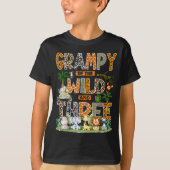 Grampy Of The Wild & Three Zoo 3rd Birthday Sa T-Shirt (Vorderseite)