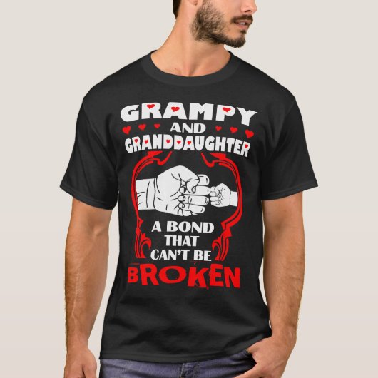 Grampy und Enkelin-Bindung, die kippen, sind T-Shirt (Vorderseite)