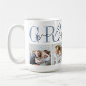 Grampy We Liebe You 4 Foto Collage Kaffeetasse (Links)