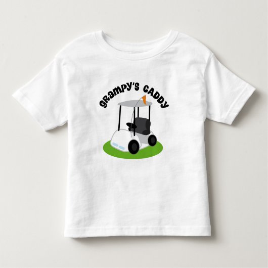 Grampys Caddy Kleinkind T-shirt (Vorderseite)