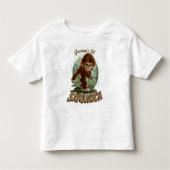 Grampys wenig Sasquatch Kleinkind T-shirt (Vorderseite)