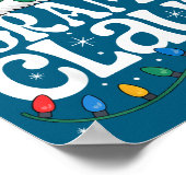 Grams Claus Funny Xmas Christmas Grandma Holiday S Poster (Ecke)