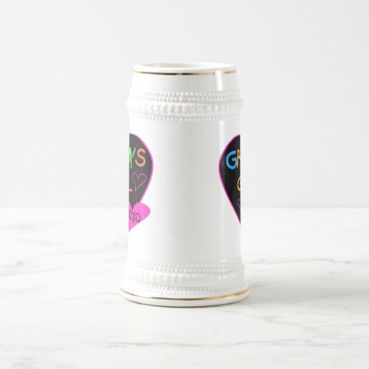 Gram's Girl Custom T - Shirt, Tasse, Tasten, Hülle Bierglas (Mittel)