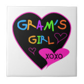 Gram's Girl Custom T - Shirt, Tasse, Tasten, Hülle Fliese (Vorderseite)