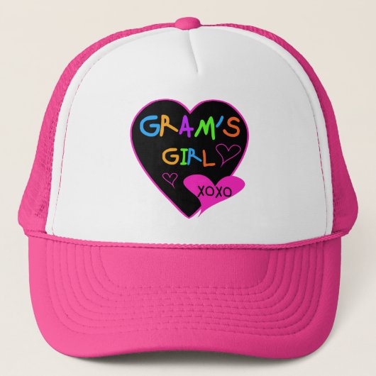 Gram's Girl Custom T - Shirt, Tasse, Tasten, Hülle Truckerkappe (Vorderseite)