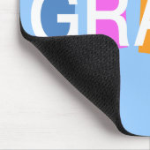 Grams im Retro-Stil Mousepad (Ecke)