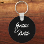 Grams of the Bride Wedding Party Matching Bridal P Schlüsselanhänger (Vorderseite)