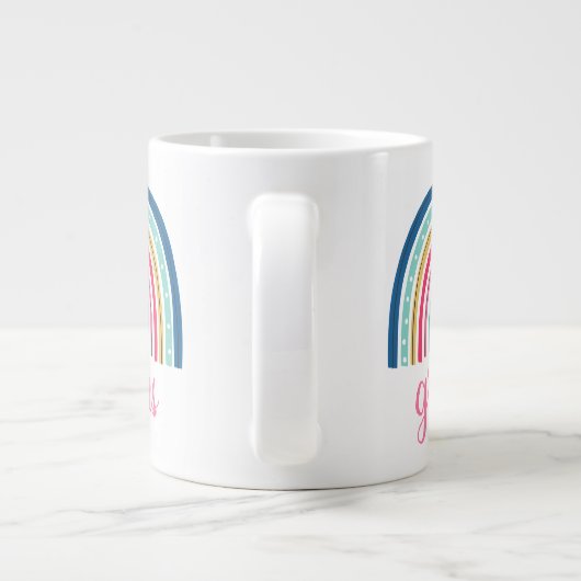 Grams Rainbow Jumbo-Tasse (Rückseite)