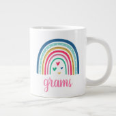 Grams Rainbow Jumbo-Tasse (Rechts)