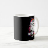 Gramsaurus Dinosaur Gram Saurus Familie passendes Kaffeetasse (VorderseiteRechts)
