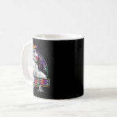 Gramsaurus Dinosaur Gram Saurus Familie passendes Kaffeetasse (Vorderseite Links)