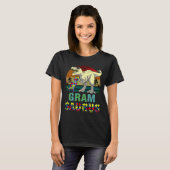 Gramsaurus Dinosaur Rex Gram Saurus Autism Awarene T-Shirt (Vorne ganz)