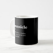 Gramsicle Hockey Oma Sicle Kaffeetasse (Vorderseite Links)