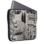 Gran Calavera Electrica Laptopschutzhülle (Vorne Rechts)