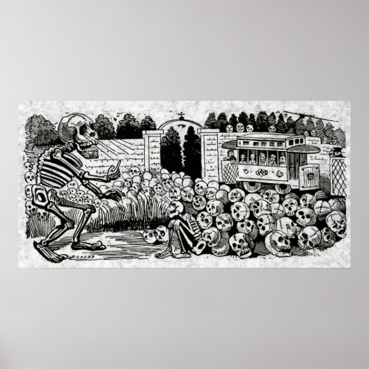 Gran Calavera Electrica Poster (Vorne)