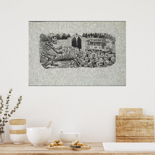 Gran Calavera Electrica Poster (Küche)