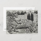 Gran Calavera Electrica Postkarte (Vorne/Hinten)